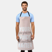 Tablier Inspirer votre vocabulaire Motivation Citation (Porté)