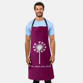 Tablier Inspo Quote Va Ici (Porté)