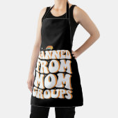 Tablier Interdit de Maman Groupes Drôle Fête des Mères Sup (Insitu)