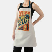 Tablier Invasion Canada 2024 Lettre Presse (Insitu)