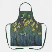 Tablier Iris jaunes par Claude Monet, Beaux-arts vintage (Recto)