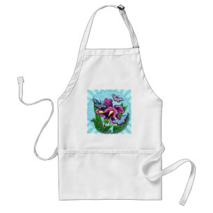 Tablier Iris Papillon Rosée
