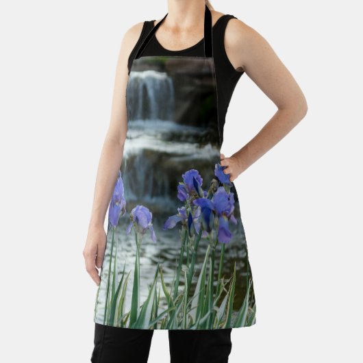 Tablier Irises Au Château Apron (Insitu)