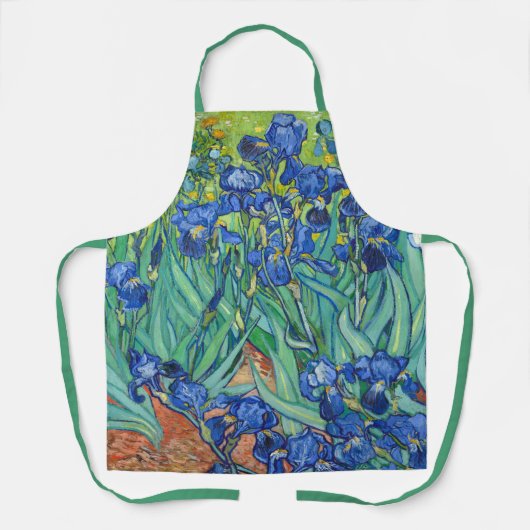 Tablier Irises par Van Gogh   (Recto)