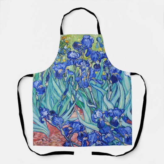 Tablier Irises Vincent van Gogh (Recto)