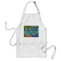 Irises Vincent van Gogh Peinture Apron