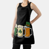 Tablier Irish Beer Irlande Drapeau St Patrick's Day Shamro (Insitu)
