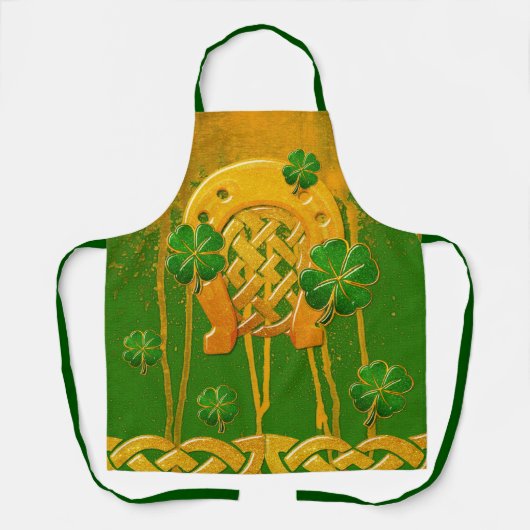 Tablier Irish Fun 3D Whimsey (Recto)