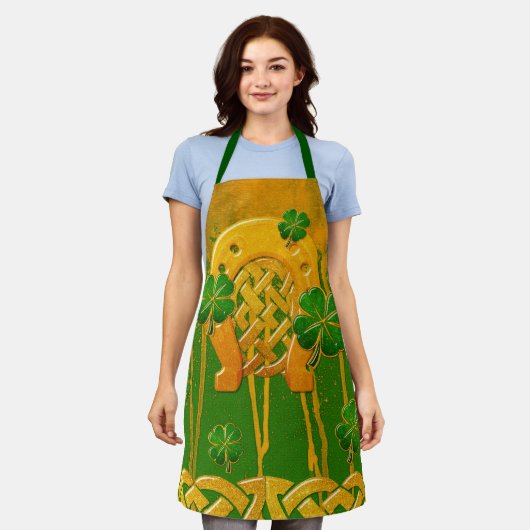 Tablier Irish Fun 3D Whimsey (Porté)