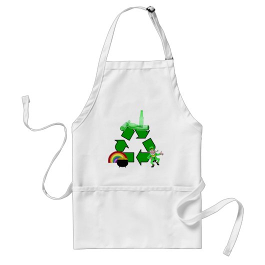 Tablier Irish recycling (Devant)