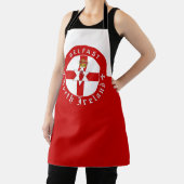 Tablier Irlande du Nord Chefs Apron, Drapeau irlandais Uls (Insitu)