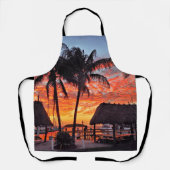 Tablier Islamorada, coucher de soleil de Floride (Recto)