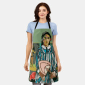 Tablier Island Gal, ajouter du texte, Apron (Porté)