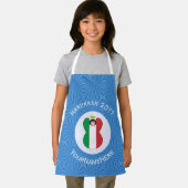 Tablier Italian Angel Hanukkah Flag Personalized Small (Insitu)
