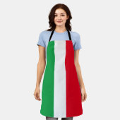 Tablier Italie Drapeau italien Rouge Blanc Vert Italia (Porté)