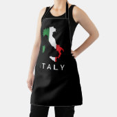 Tablier Italie Drapeau italien Rouge Blanc Vert Italia Car (Insitu)