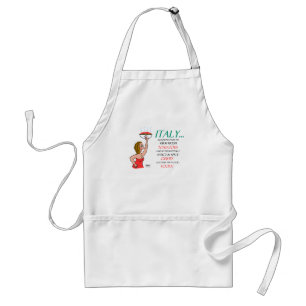 Tablier Italie : Les femmes et la gastronomie italienne am