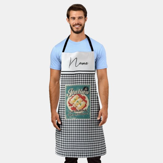 Tablier Italien Retro (Porté)