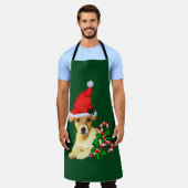 Tablier Jack Russell Terrier Noël (Porté)