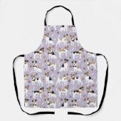 Tablier Jack Russell Terrier Paws et Bones Apron (Recto)