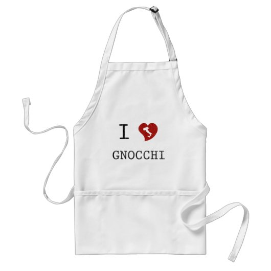 Tablier J'adore Gnocchi (Devant)