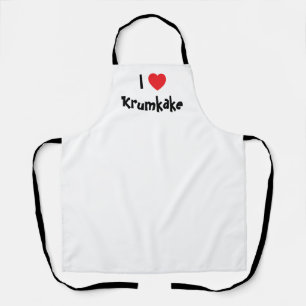 Tablier J'adore la pâtisserie de Noël Krumkake