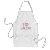 Tablier J'adore le Bacon (Devant)