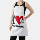 Tablier J'adore le kickboxing (Insitu)