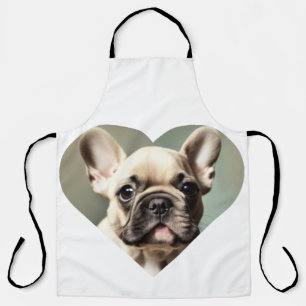 TABLIER J'ADORE LES BALLES FRANÇAISES ! UN BULLDOG FRANÇAI