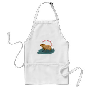 Tablier J'adore les capybaras