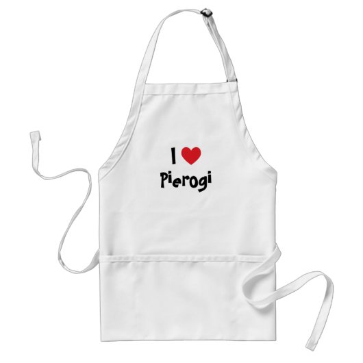 Tablier J'adore les Pierogi (Devant)