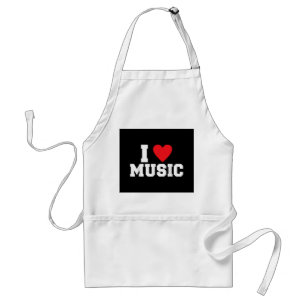 Tablier J'adore Music Lover