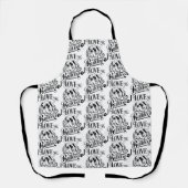Tablier J'adore My Bull Dog Apron (Recto)
