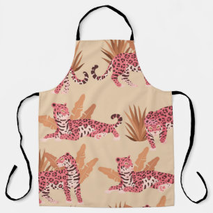 Tablier Jaguar rose : mignon Vintage sans joint