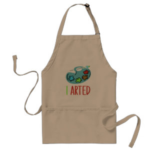 Tablier J'Ai Armé Artiste Amusant Enseignant Artistique A