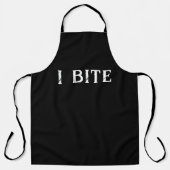 Tablier J'ai mangé (Recto)