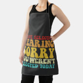 Tablier J'ai une audition sélective Désolé vous n'avez pas (Insitu)