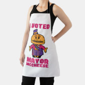 Tablier J'ai voté Maire Mccheese (Insitu)