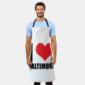 Tablier J'aime Baltimore (Porté)