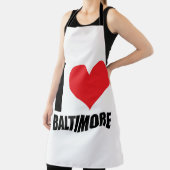 Tablier J'aime Baltimore (Insitu)