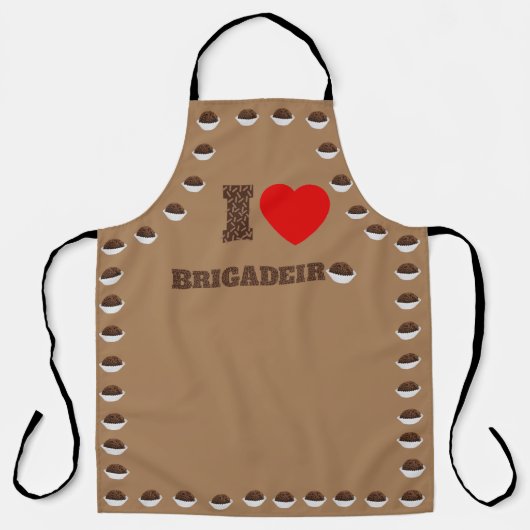 Tablier J'aime Brigadeiro Apron (Recto)