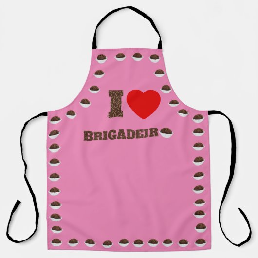 Tablier J'aime Brigadeiro Apron (Recto)