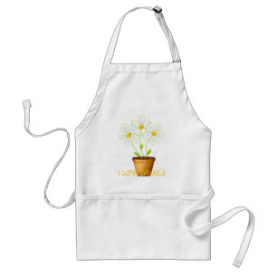 TABLIER J'AIME DES MARGUERITES