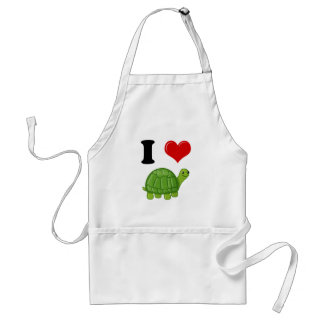 Tablier J'aime des tortues