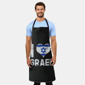 Tablier J'aime Israël (Porté)