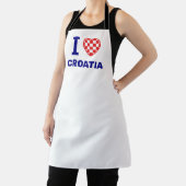 Tablier J'aime la Croatie (Insitu)