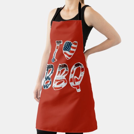 Tablier J'aime le barbecue (Insitu)