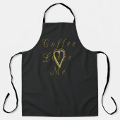 Tablier J'aime le café (Recto)