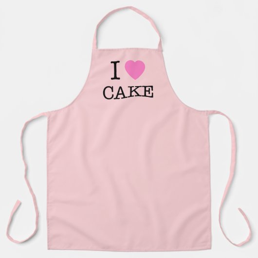 Tablier J'aime le gâteau (Recto)