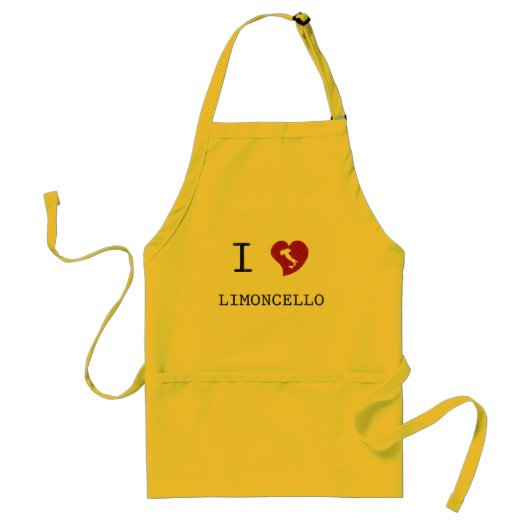 Tablier J'aime le Limoncello (Devant)
